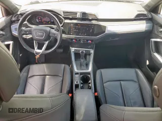 2023 Audi Q3 S line Premium with VIN WA1DECF32P1074282, listed as a Copart auction lot 58596045 with 52,392 mi miles and Salvage title. Bid and sale history available at DreamBid. Image 8.
