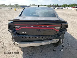 2015 Dodge Charger SXT with VIN 2C3CDXHG7FH721825, listed as a Copart auction lot 58076255 with 193,740 mi miles and Salvage title. Bid and sale history available at DreamBid. Image 6.