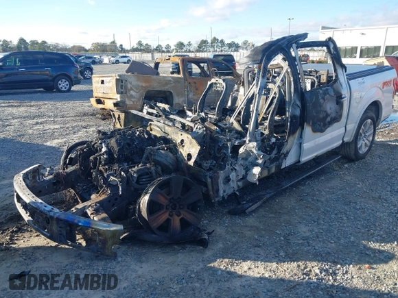 2016 Ford F-150 XLT with VIN 1FTEW1EG1GFA96065, listed as a IAAI auction lot 41241143 with Not provided miles and . Bid and sale history available at DreamBid. Image 2.