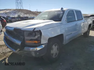 2017 Chevrolet Silverado 1500 LT with VIN 1GCUKREC3HF112979, listed as a Copart auction lot 43584405 with Not Provided miles and Salvage Title. Bid and sale history available at DreamBid. Image 1.