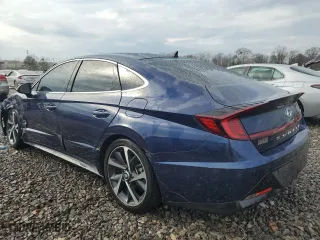 2022 Hyundai Sonata SEL Plus with VIN 5NPEJ4J26NH146990, listed as a Copart auction lot 42778375 with 72,077 mi miles and Salvage Title. Bid and sale history available at carsss.com. Image 2.