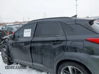 2019 Hyundai Kona Limited with VIN KM8K33A58KU240609, listed as a IAAI auction lot 41272652 with 123,045 mi miles. Bid and sale history available at carsss.com. Image 14.