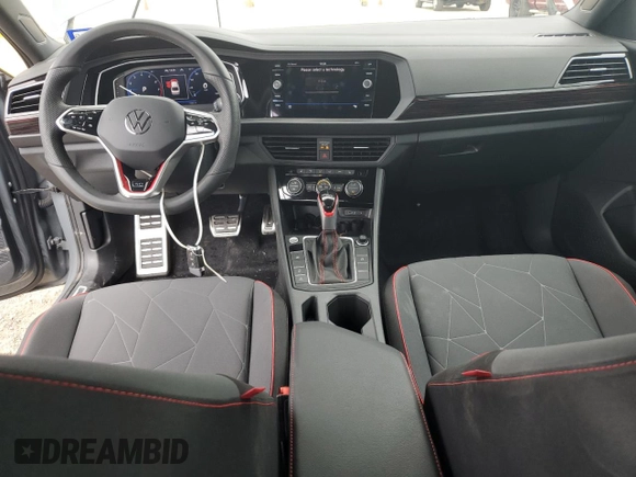 2024 Volkswagen Jetta GLI 40th Anniversary Edition with VIN 3VW9T7BU7RM047704, listed as a Copart auction lot 69902454 with 10,885 mi miles and Salvage title. Bid and sale history available at DreamBid. Image 8.