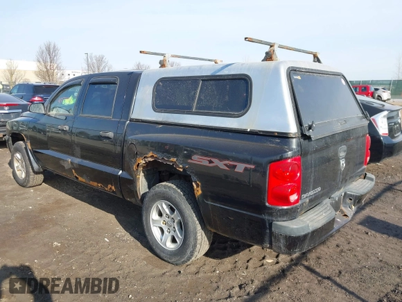 2007 Dodge Dakota ST with VIN 1D7HW28K57S271109, listed as a IAAI auction lot 41773429 with 149,350 mi miles and . Bid and sale history available at carsss.com. Image 3.