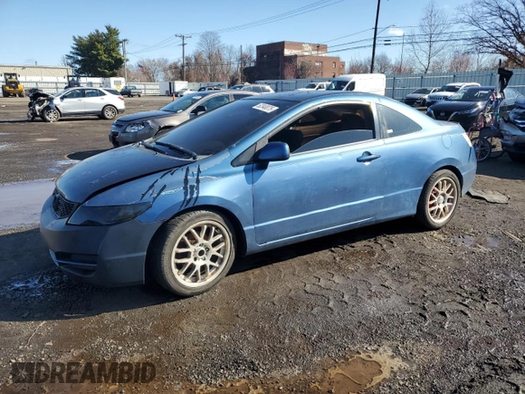 2009 Honda Civic Cpe LX with VIN 2HGFG12679H534412, listed as a Copart auction lot 52340075 with 220,856 mi miles and Clean Title. Bid and sale history available at carsss.com. Image 1.