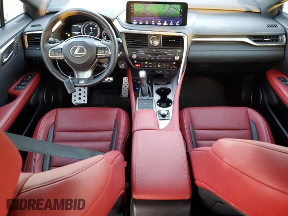 2020 Lexus RX with VIN 2T2YZMDA1LC231644, listed as a Copart auction lot 85543294 with 13,451 mi miles and Salvage Title. Bid and sale history available at carsss.com. Image 8.