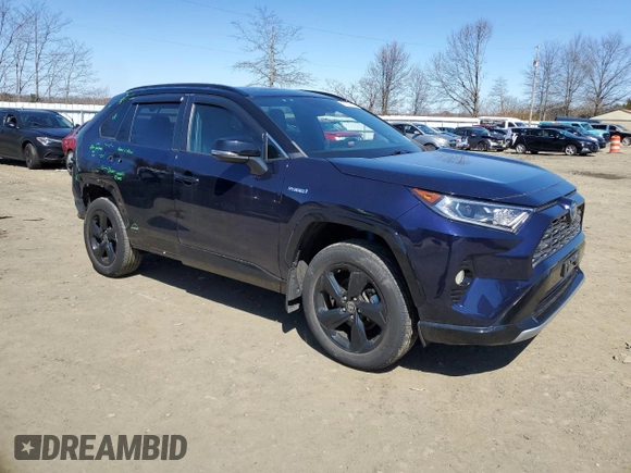 2021 Toyota RAV4 Hybrid XSE with VIN 4T3E6RFV0MU029754, listed as a Copart auction lot 50006155 with 29,234 mi miles and Salvage Title. Bid and sale history available at carsss.com. Image 4.