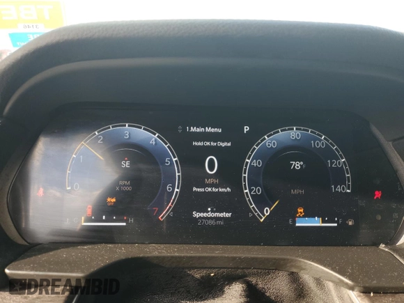 2022 Jeep Grand Cherokee Limited с VIN 1C4RJJBG5N8582111, выставлен на аукционе Copart как лот 47116775 с пробегом 27 086 миль миль и На запчасти • Non repairable. История ставок и продаж доступна на DreamBid. Изображение 9.