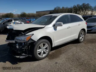 2015 Acura RDX Tech Pkg with VIN 5J8TB3H54FL014100, listed as a Copart auction lot 49879555 with 157,115 mi miles and Salvage Title. Bid and sale history available at carsss.com. Image 1.