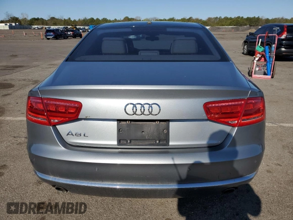 2013 Audi A8 L 3.0L with VIN WAURGAFDXDN029613, listed as a Copart auction lot 54912115 with 105,940 mi miles and Clean Title. Bid and sale history available at carsss.com. Image 6.