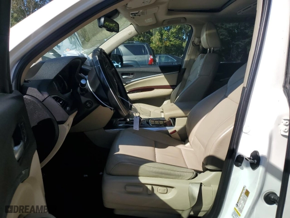 2014 Acura MDX Tech Pkg with VIN 5FRYD4H42EB012258, listed as a Copart auction lot 70942393 with 184,719 mi miles and Salvage Title. Bid and sale history available at carsss.com. Image 7.