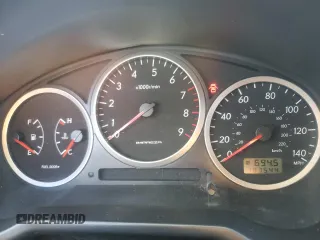 2005 Subaru Impreza Sedan (Natl) WRX with VIN JF1GD29625G524325, listed as a Copart auction lot 46865355 with 187,544 mi miles and Salvage Title. Bid and sale history available at carsss.com. Image 9.