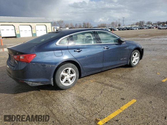 2017 Chevrolet Malibu LS with VIN 1G1ZB5ST3HF275899, listed as a Copart auction lot 49675825 with 57,143 mi miles and Salvage Title. Bid and sale history available at DreamBid. Image 3.