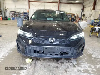 2025 Honda Civic Sport with VIN 2HGFE2F50SH525375, listed as a Copart auction lot 55167865 with 6,949 mi miles and Salvage title. Bid and sale history available at DreamBid. Image 5.
