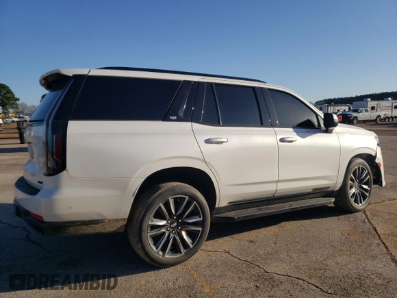 2022 Cadillac Escalade Sport z VIN 1GYS3EKL6NR234497, wystawiony jako Copart lot #48560705 z przebiegiem 55 438 mil mil oraz Szkoda całkowita • Salvage title. Historia ofert i sprzedaży dostępna na DreamBid. Obrazek 3.