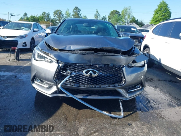 2018 Infiniti Q60 Luxe with VIN JN1CV7EK5JM200189, listed as a IAAI auction lot 41984637 with 77,315 mi miles and . Bid and sale history available at carsss.com. Image 12.