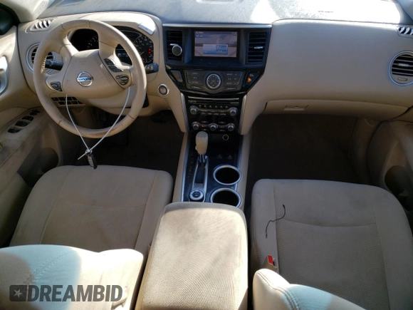 2015 Nissan Pathfinder SV with VIN 5N1AR2MM8FC714187, listed as a Copart auction lot 86588914 with 118,715 mi miles and Salvage Title. Bid and sale history available at carsss.com. Image 8.