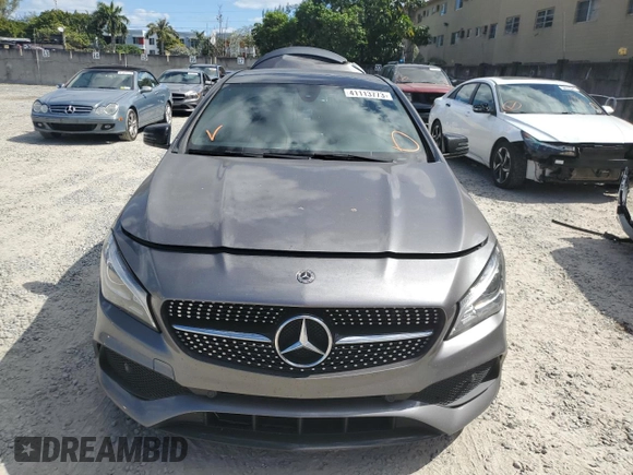 2018 Mercedes-Benz CLA 250 with VIN WDDSJ4EB8JN655752, listed as a Copart auction lot 41113773 with 51,436 mi miles and . Bid and sale history available at DreamBid. Image 5.