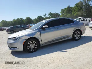 2015 Chrysler 200 Limited with VIN 1C3CCCAB2FN659493, listed as a Copart auction lot 52407595 with 178,483 mi miles and Salvage Title. Bid and sale history available at DreamBid. Image 1.