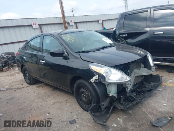 2019 Nissan Versa SV with VIN 3N1CN7AP0KL846978, listed as a IAAI auction lot 42284573 with 80,089 mi miles and . Bid and sale history available at DreamBid. Image 1.