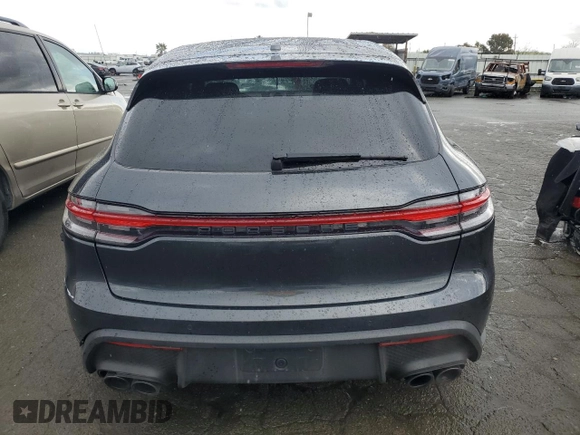 2023 Porsche Macan with VIN WP1AA2A54PLB00584, listed as a Copart auction lot 44817765 with 18,764 mi miles and Salvage Title. Bid and sale history available at carsss.com. Image 6.