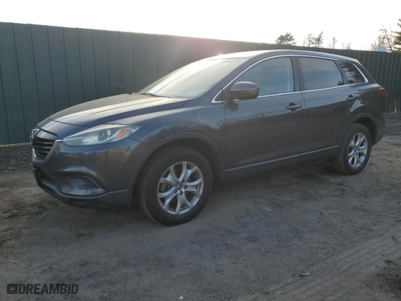 2015 Mazda CX-9 Touring with VIN JM3TB3CV0F0458069, listed as a Copart auction lot 46731545 with 131,333 mi miles and Clean Title. Bid and sale history available at carsss.com. Image 1.