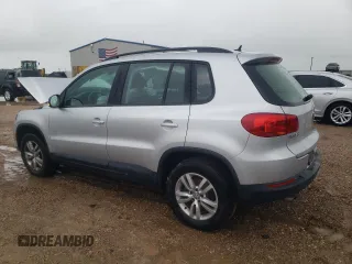 2016 Volkswagen Tiguan S z VIN WVGAV7AX0GW521572, wystawiony jako Copart lot #55967235 z przebiegiem 143 113 mil mil oraz Szkoda całkowita • Salvage title. Historia ofert i sprzedaży dostępna na DreamBid. Obrazek 2.