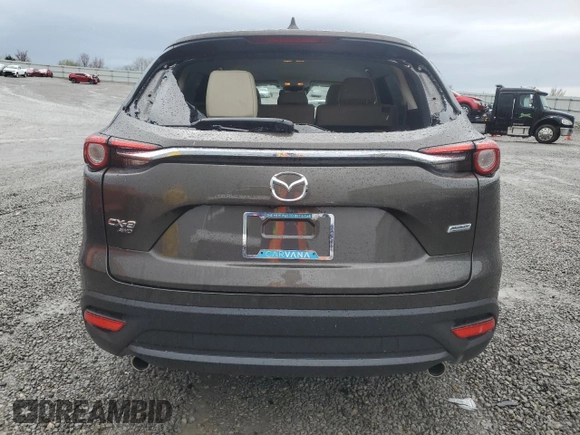 2017 Mazda CX-9 Touring with VIN JM3TCBCY0H0133586, listed as a Copart auction lot 50993075 with 103,125 mi miles and Salvage title. Bid and sale history available at DreamBid. Image 6.