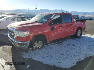 2024 Ram 1500 Big Horn with VIN 1C6RRFFG6RN131025, listed as a Copart auction lot 41797095 with 4,244 mi miles and Clean title. Bid and sale history available at DreamBid. Image 1.