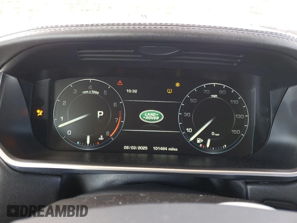2016 Land Rover Range Rover with VIN SALGR2PF8GA305673, listed as a Copart auction lot 87472654 with 101,484 mi miles and Salvage Title. Bid and sale history available at carsss.com. Image 9.