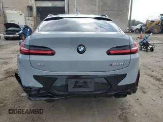 2024 BMW X4 M40i z VIN 5UX43DT05R9U81172, wystawiony jako Copart lot #50378605 z przebiegiem 12 198 mil mil oraz Szkoda całkowita • Salvage title. Historia ofert i sprzedaży dostępna na DreamBid. Obrazek 6.