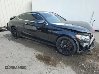 2018 Mercedes-Benz C 300 with VIN WDDWJ4JB7JF721452, listed as a Copart auction lot 52402265 with 99,474 mi miles and Non Repairable. Bid and sale history available at carsss.com. Image 4.