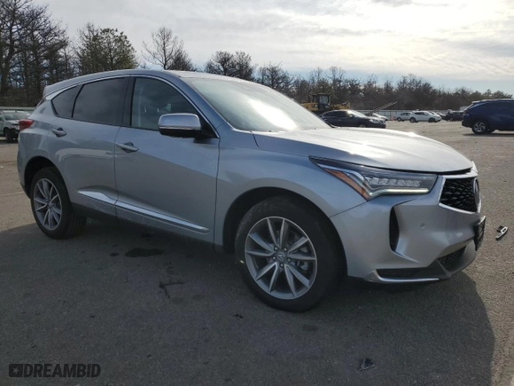 2024 Acura RDX w/Technology Package with VIN 5J8TC2H50RL005356, listed as a Copart auction lot 45899375 with 7,271 mi miles and Salvage Title. Bid and sale history available at carsss.com. Image 4.