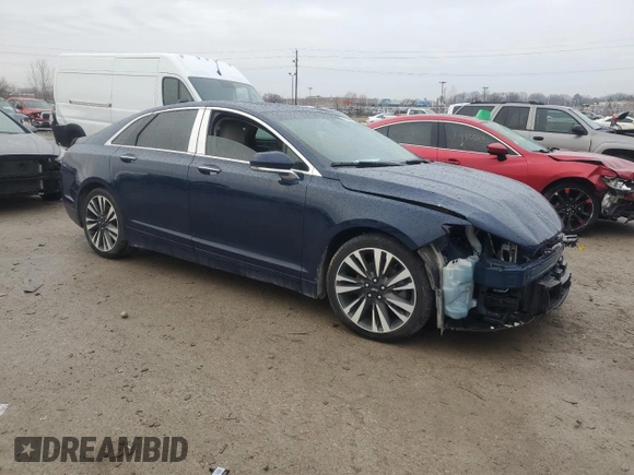2018 Lincoln MKZ Reserve with VIN 3LN6L5F92JR605168, listed as a Copart auction lot 85297724 with 542,685 mi miles and Salvage Title. Bid and sale history available at DreamBid. Image 4.
