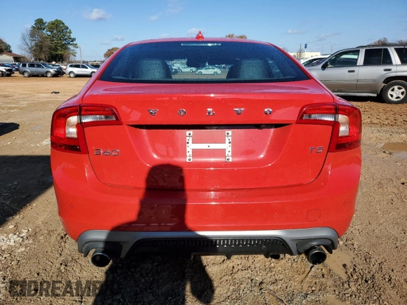 2018 Volvo S60 Dynamic with VIN YV126MFL1J2465855, listed as a Copart auction lot 84532164 with 99,373 mi miles and Salvage Title. Bid and sale history available at carsss.com. Image 6.