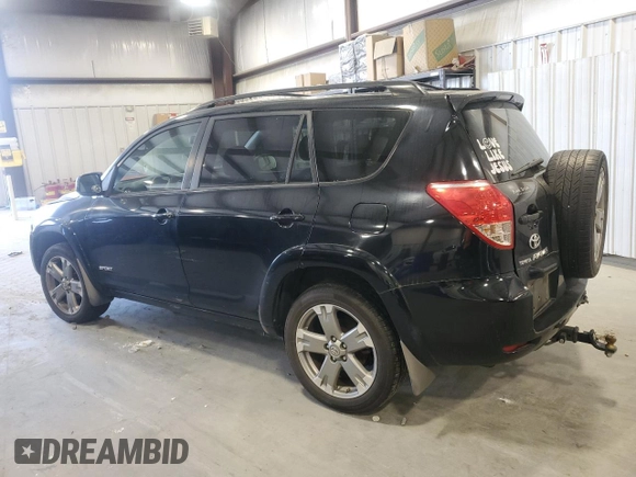 2008 Toyota RAV4 Sport with VIN JTMBK32V286044362, listed as a Copart auction lot 50652635 with 260,079 mi miles and Salvage Title. Bid and sale history available at carsss.com. Image 2.
