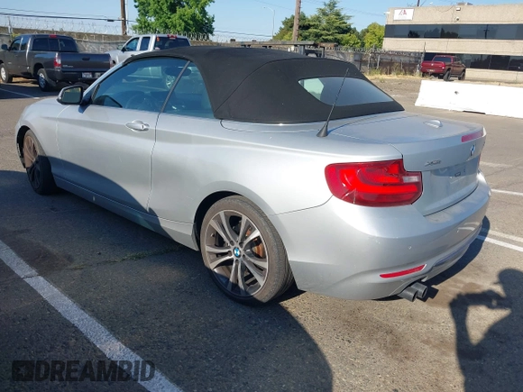 2016 BMW 2 Series 228i xDrive with VIN WBA1L9C56GV325656, listed as a IAAI auction lot 42655006 with 108,519 mi miles and . Bid and sale history available at DreamBid. Image 3.