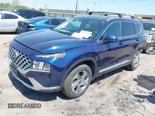 2022 Hyundai Santa Fe SEL with VIN 5NMS2DAJ8NH410618, listed as a IAAI auction lot 41853548 with 58,483 mi miles. Bid and sale history available at carsss.com. Image 18.