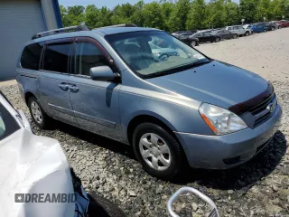 2008 Kia Sedona LX with VIN KNDMB233186248098, listed as a Copart auction lot 50061414 with 235,832 mi miles and Clean Title. Bid and sale history available at carsss.com. Image 4.