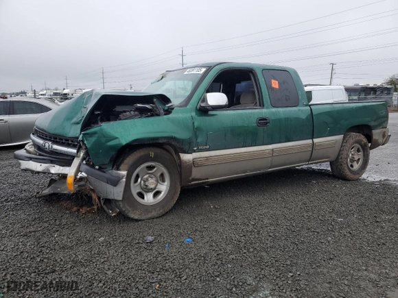 1999 Chevrolet Silverado 1500 LS with VIN 2GCEC19TXX1139101, listed as a Copart auction lot 48391105 with 0 mi miles and Salvage Title. Bid and sale history available at carsss.com. Image 1.