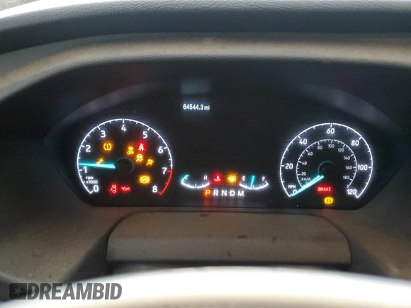 2022 Ford Transit Cargo with VIN 1FTBR1C89NKA66564, listed as a Copart auction lot 44932975 with 64,544 mi miles and Salvage Title. Bid and sale history available at DreamBid. Image 9.