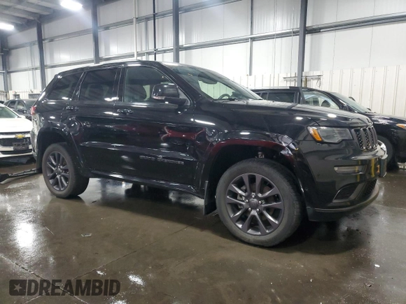 2019 Jeep Grand Cherokee High Altitude z VIN 1C4RJFCG9KC610965, wystawiony jako Copart lot #56579315 z przebiegiem 76 848 mil mil oraz Szkoda całkowita • Salvage title. Historia ofert i sprzedaży dostępna na DreamBid. Obrazek 4.