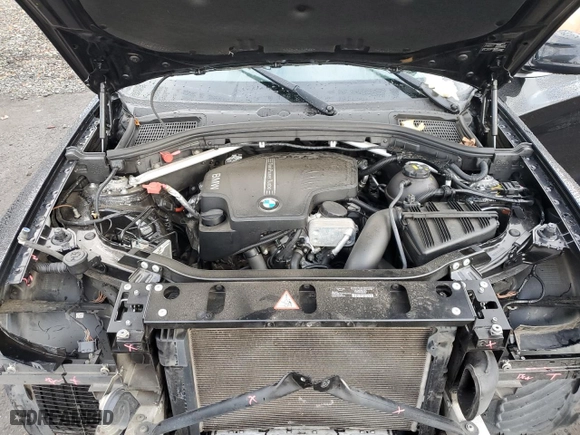 2015 BMW X3 xDrive28i with VIN 5UXWX9C55F0D47187, listed as a Copart auction lot 48899175 with 57,992 mi miles and Salvage Title. Bid and sale history available at carsss.com. Image 14.
