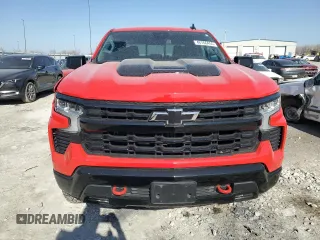 2024 Chevrolet Silverado 1500 with VIN 3GCUDFED9RG360543, listed as a Copart auction lot 48766455 with 13,504 mi miles and Salvage Title. Bid and sale history available at DreamBid. Image 5.