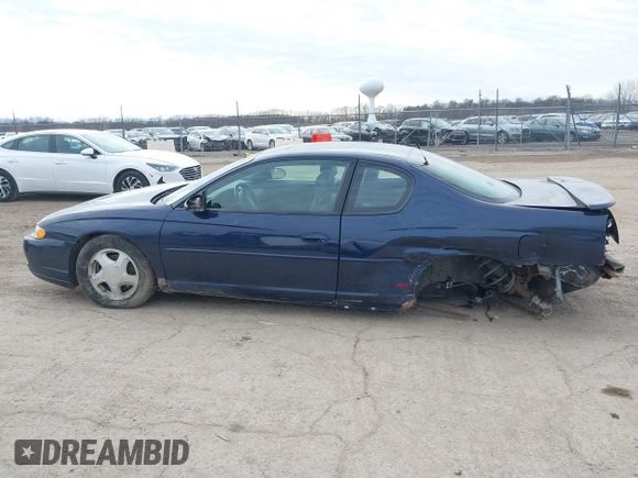 2001 Chevrolet Monte Carlo SS with VIN 2G1WX15K519292279, listed as a IAAI auction lot 41537531 with 104,031 mi miles. Bid and sale history available at carsss.com. Image 15.