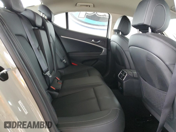 2025 Genesis G70 2.5T with VIN KMTG34SC6SU150874, listed as a Copart auction lot 54582345 with 9,410 mi miles and Salvage title. Bid and sale history available at DreamBid. Image 10.
