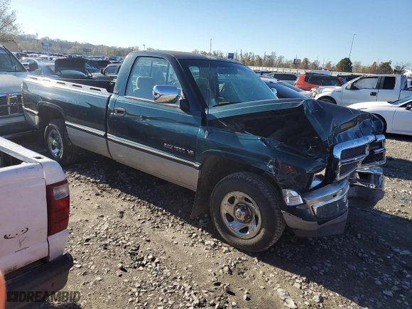 1994 Dodge Ram 1500 with VIN 1B7HC16Y7RS668179, listed as a Copart auction lot 79548934 with 61,010 mi miles and Salvage Title. Bid and sale history available at carsss.com. Image 4.