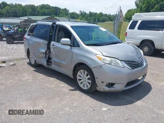 2012 Toyota Sienna XLE with VIN 5TDDK3DCXCS032053, listed as a IAAI auction lot 42423082 with 338,112 mi miles and . Bid and sale history available at DreamBid. Image 1.