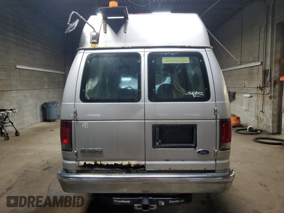 2007 Ford Econoline Cargo Recreational with VIN 1FTSS34L87DA90588, listed as a Copart auction lot 43187145 with Not Provided miles and Salvage Title. Bid and sale history available at carsss.com. Image 6.