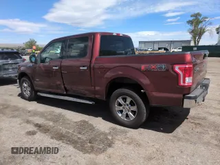 2016 Ford F-150 XLT with VIN 1FTEW1EG2GKD88539, listed as a Copart auction lot 56975835 with 142,775 mi miles and Salvage title. Bid and sale history available at DreamBid. Image 2.